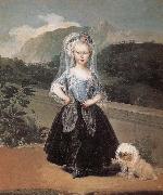 Maria Teresa de Borbon y Vallabriga Francisco Goya